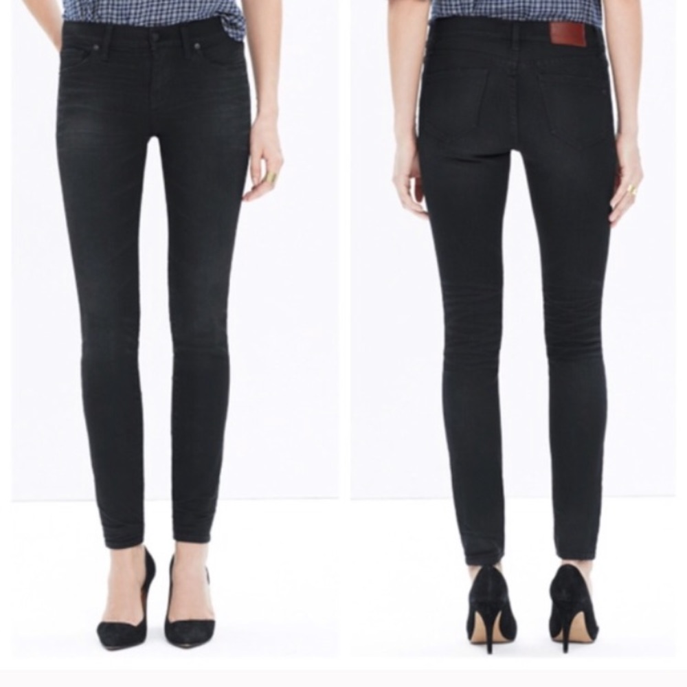 Madewell Skinny Skinny Jeans - black